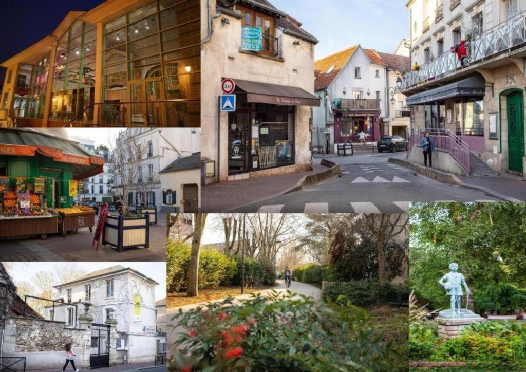 Chati-Bourg Citea Express Dayuse - Suite 3 Pieces W -- 25 Min Paris Montparnasse -- 15 Min Velizy ชาติลญอง ภายนอก รูปภาพ